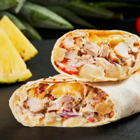 Шаурма свинная по-гавайски